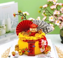 Bánh kem thần tài- khai trương