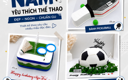 Bánh Kem Thể Thao Cho Nam Giới – Món Quà Sinh Nhật Độc Đáo Dành Cho Người Đam Mê Vận Động