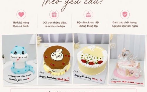 Vì Sao Nên Đặt Bánh Theo Yêu Cầu? Giải Pháp Hoàn Hảo Cho Mọi Dịp Đặc Biệt
