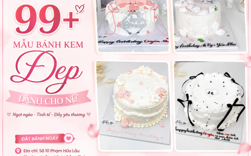 99+ Mẫu Bánh Kem Đẹp Dành Cho Nữ Được Yêu Thích Nhất Tại Bánh Kem Kim Yến