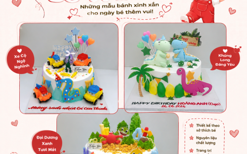 Bánh Kem Dành Cho Bé Trai 2 Tuổi – Những Mẫu Bánh Đẹp, Dễ Thương Và Đầy Ý Nghĩa Cho Ngày Sinh Nhật Bé
