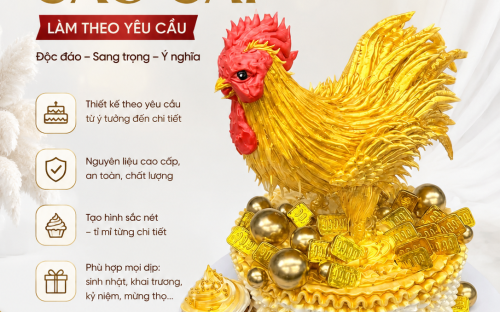 Bánh Tạo Hình Cao Cấp Làm Theo Yêu Cầu Tại Bánh Kem Kim Yến – Biến Ý Tưởng Thành Tác Phẩm Nghệ Thuật