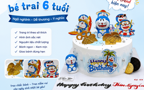 Bánh Kem Dành Cho Bé Trai 6 Tuổi – Gợi Ý Những Mẫu Bánh Đẹp, Dễ Thương Và Ý Nghĩa Cho Ngày Sinh Nhật