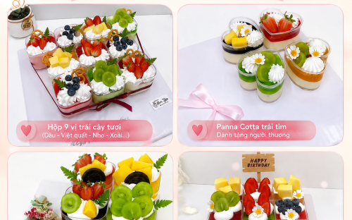 Bánh Panna Cotta Làm Theo Yêu Cầu Tại Cao Lãnh – Đẹp Mắt, Thanh Mát, Thích Hợp Làm Quà
