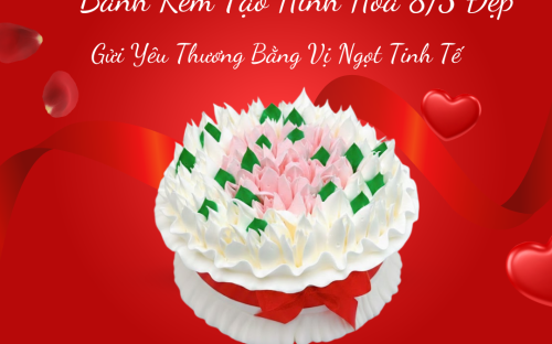 Bánh Kem Tạo Hình Hoa 8/3 – Món Quà Ngọt Ngào Dành Tặng Phái Đẹp