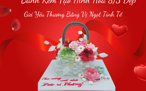 Bánh kem mừng 8/3 hot tại Kim Yến tặng nữ – Xu hướng quà tặng được yêu thích 2026