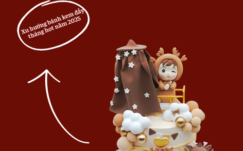 Top Mẫu Bánh Kem Đầy Tháng Hot Năm 2025 – Mẫu Đẹp, Ý Nghĩa Và Được Ưa Chuộng Tại Kim Yến