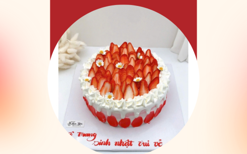 Mẫu bánh kem dâu tây siêu hot cho hè 2026 – Bánh Kem Kim Yến tươi ngon mỗi ngày