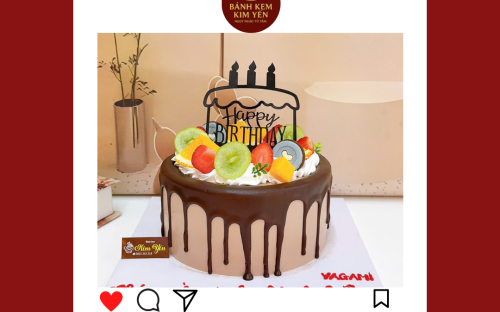 MẪU BÁNH KEM TRÁI CÂY HOT NHẤT TUẦN QUA TẠI KIM YẾN BAKERY