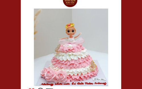BÁNH KEM CÔNG CHÚA DÀNH CHO BÉ GÁI – XU HƯỚNG MẪU HOT 2025