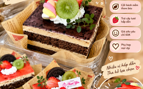 Tiramisu 60K siêu hot tại Bánh Kem Kim Yến – Nhỏ xinh, thơm ngon, dễ thưởng thức