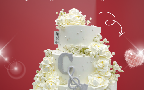 Bánh kem cưới hot 2026 – Xu hướng bánh cưới đẹp và sang trọng