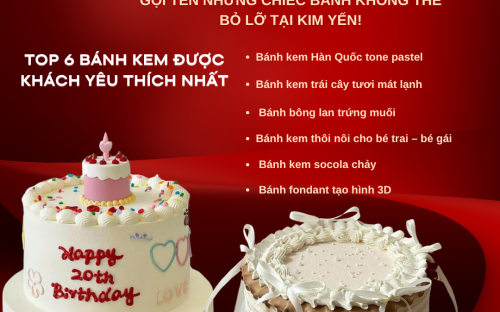 Top bánh kem hot ở Cao Lãnh – Gọi tên những chiếc bánh không thể bỏ lỡ tại Kim Yến! Top bánh kem hot ở Cao Lãnh – Gọi tên những chiếc bánh không thể bỏ lỡ tại Kim Yến!