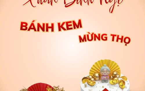 Bánh Kem Mừng Thọ – Ý Nghĩa & Gợi Ý Mẫu Bánh Chất Lượng Bánh Kem Kim Yến