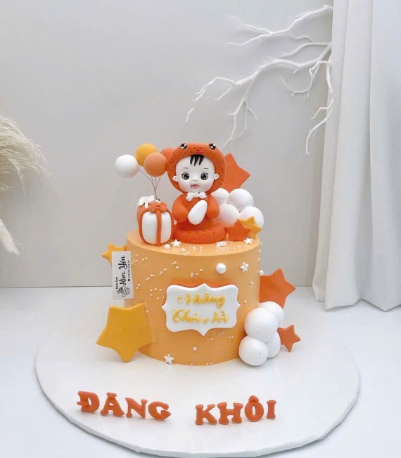 Bánh Kem thôi nôi dành cho bé trai hot năm 2026