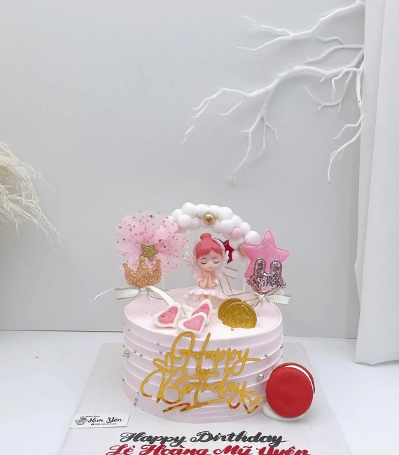 Bánh sinh nhật dành cho bé gái 6 tuổi 