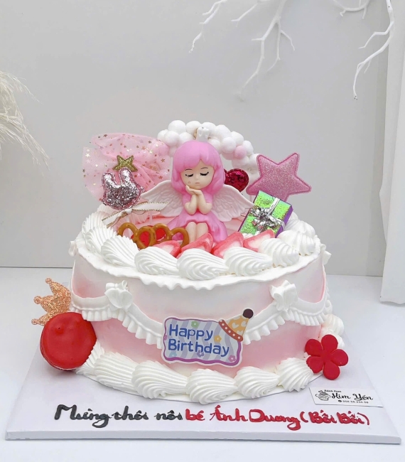 Bánh sinh nhật dành cho bé gái 4 tuổi 