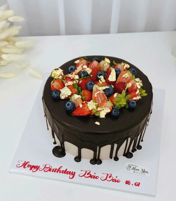 Bánh trái cây mix socola siêu hot 