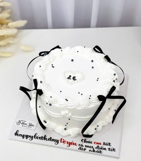 Bánh sinh nhật tặng em yêu hot  26 tuổi 