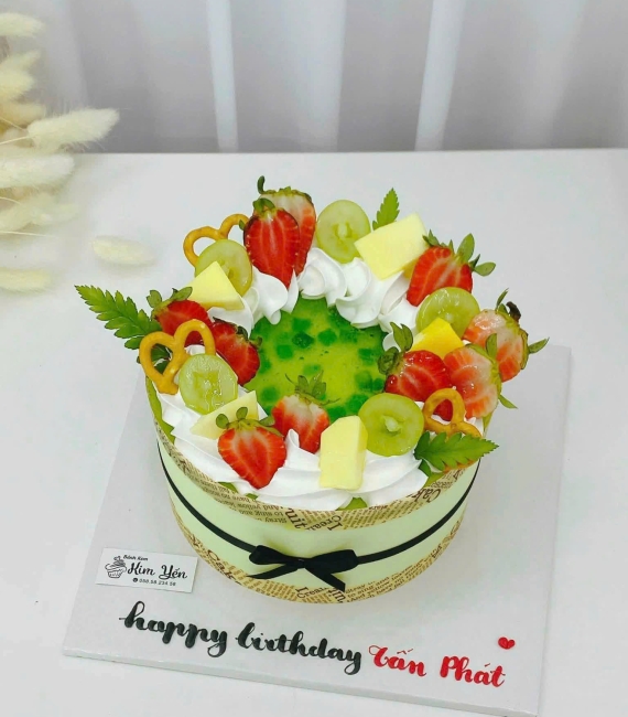 Bánh trái cây mix nhiều loại trái cây hot 