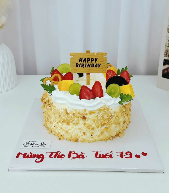 Bánh trái cây mẫu hot hiện tại 