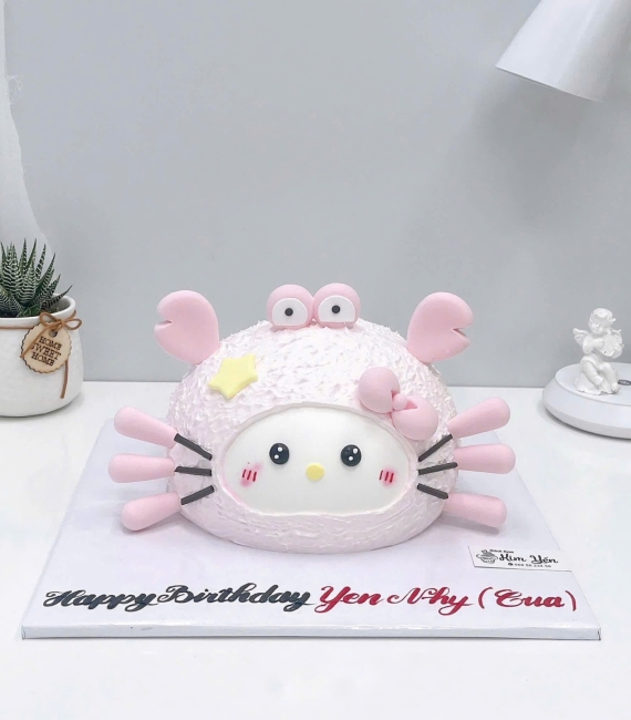 Bánh sinh nhật bé gái tạo hình theo yêu cầu 