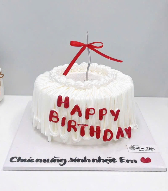 Bánh kem tặng sinh nhật em yêu mẫu đẹp 