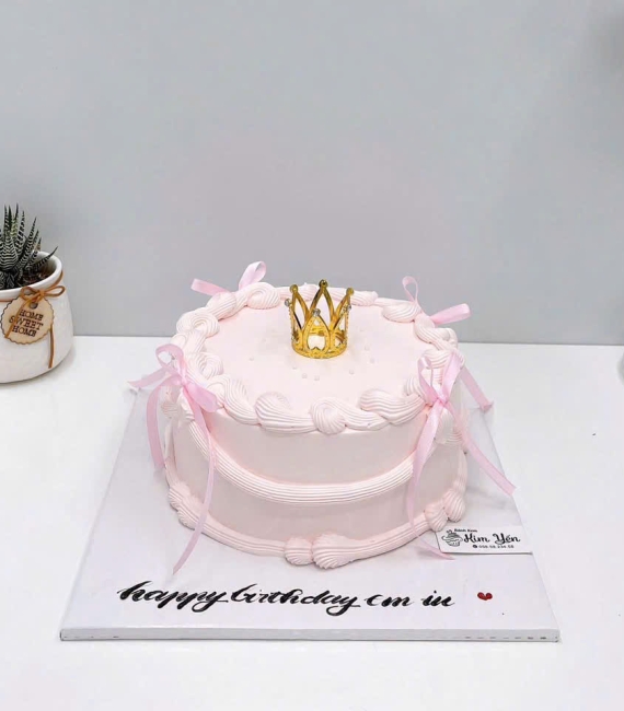 Bánh kem tặng sinh nhật tặng con gái iu 