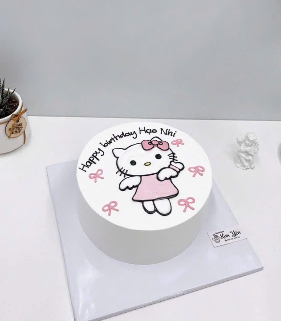 Bánh kem hàn quốc vẻ hình chibi theo yêu cầu hot hiện tại 