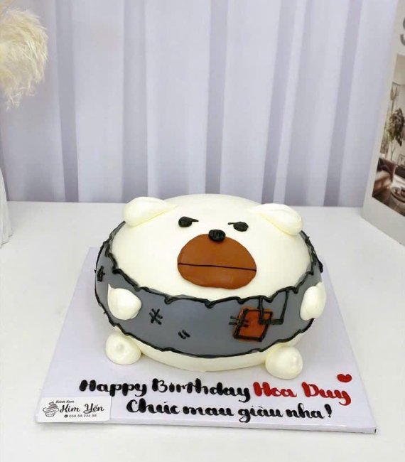 Bánh kem dành cho bé trai mẫu làm theo yêu cầu 