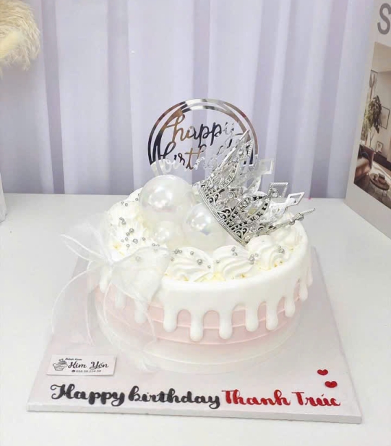 Bánh kem đẹp cho nữ 21 tuổi hot 