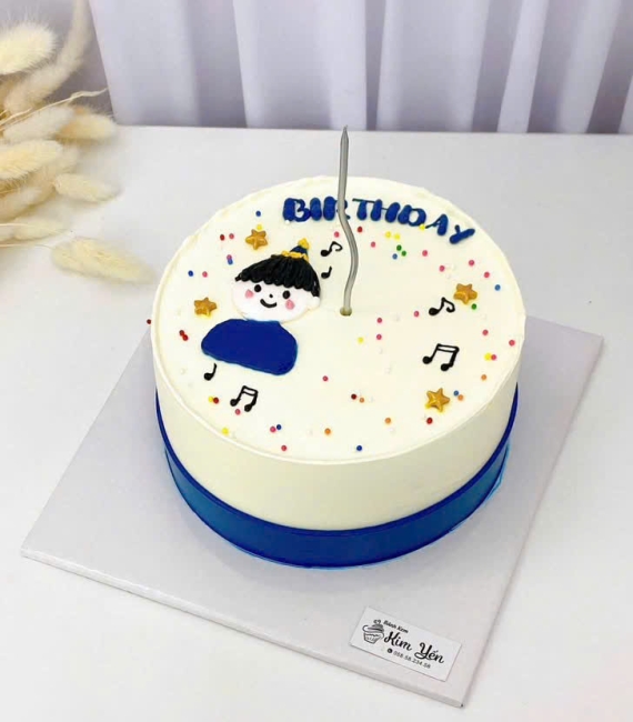 Bánh kem hàn quốc dành tặng nam hot 