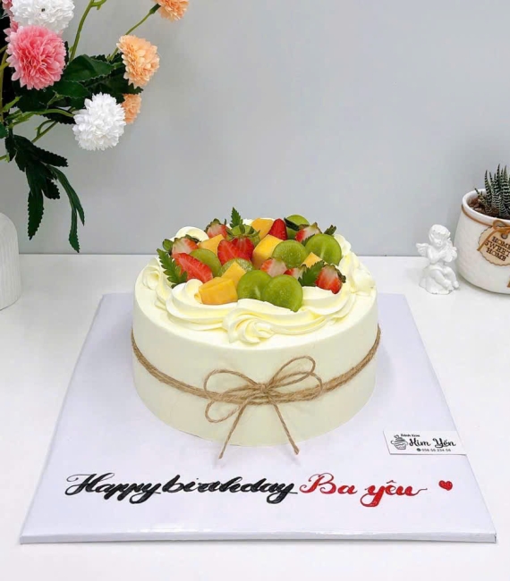 Bánh trái cây tặng ba yêu hot hiện tại 