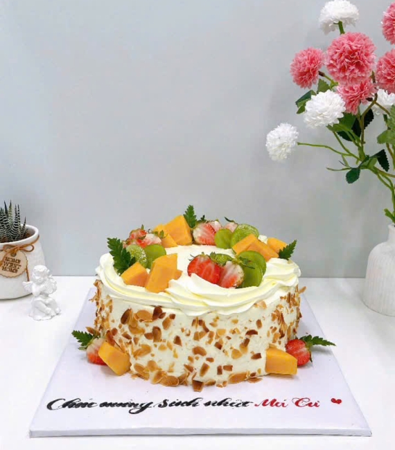 Bánh kem bắp tặng sinh nhật bạn thân hot 