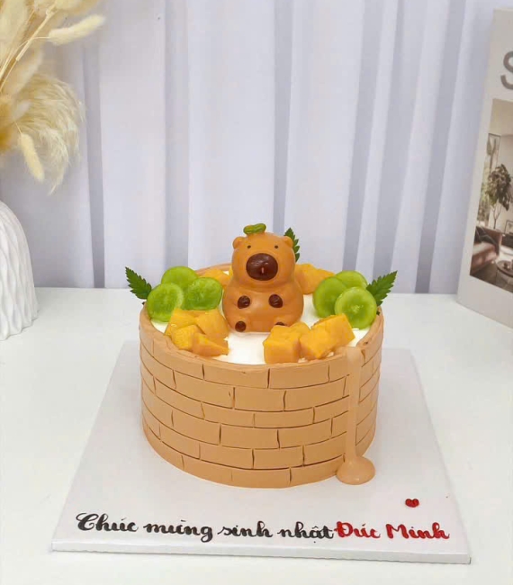 Bánh kem dành cho bé trai mẫu bánh dễ thương 
