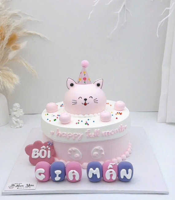 Bánh kem hàn quốc tặng bé gái hot 