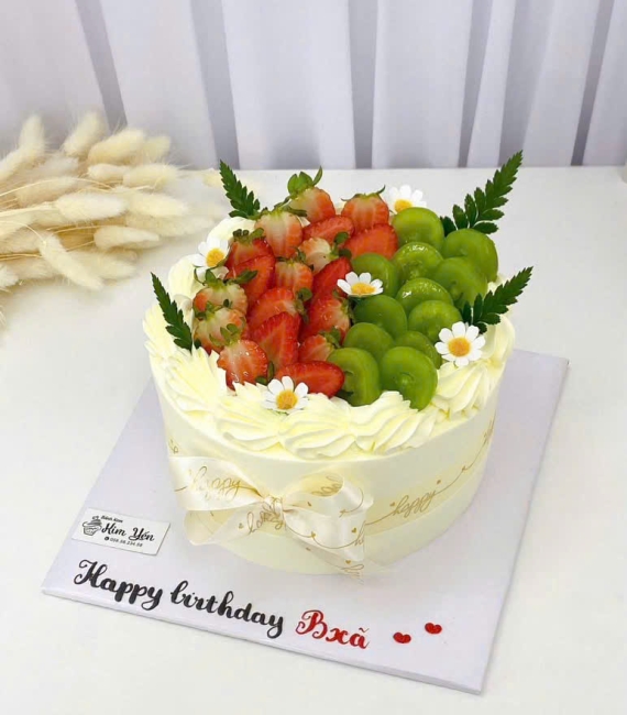 Bánh trái cây tặng bà xã yêu 20/10 