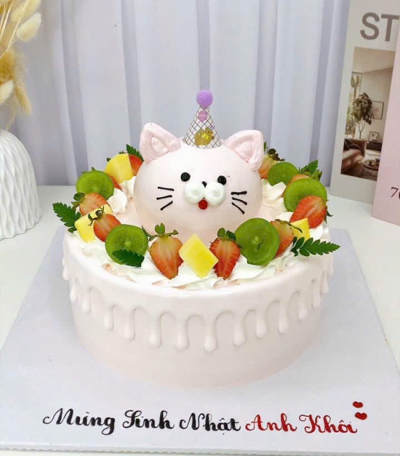 Bánh trái cây kết tặng bạn nhỏ dễ thương hot 
