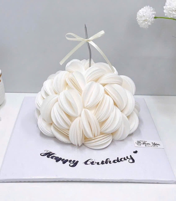 Bánh kem giấy gạo hot trend tặng 20/10 