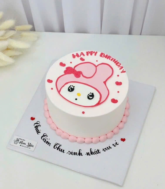 Bánh kem hàn quốc vẻ hình chibi đáng yêu cho bạn thân 
