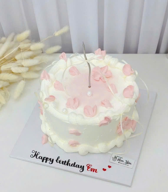 Bánh kem hoa nhí đẹp tặng em yêu hot 
