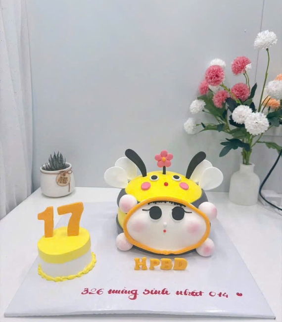 Bánh kem hàn quốc mẫu bánh cho bé trai 17 tuổi 