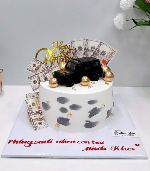 Mẫu bánh kem dành cho nam hot 2026 