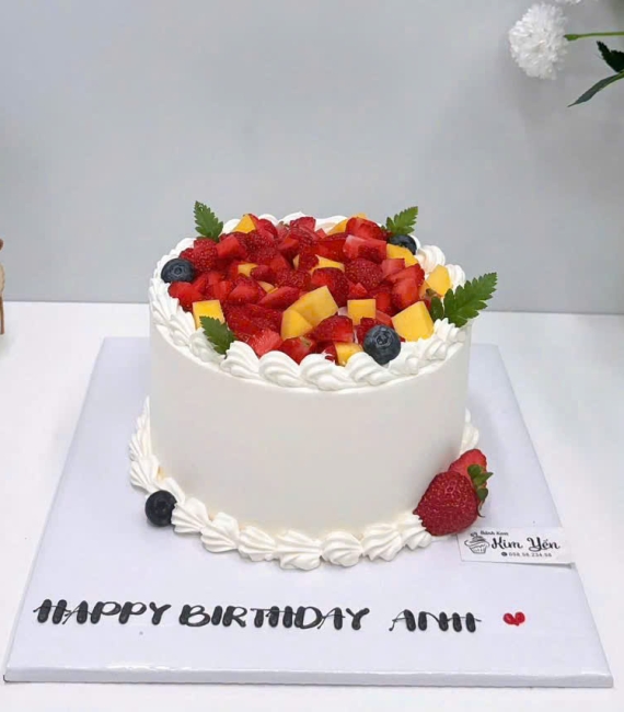 Bánh trái cây tặng anh siêu hot 