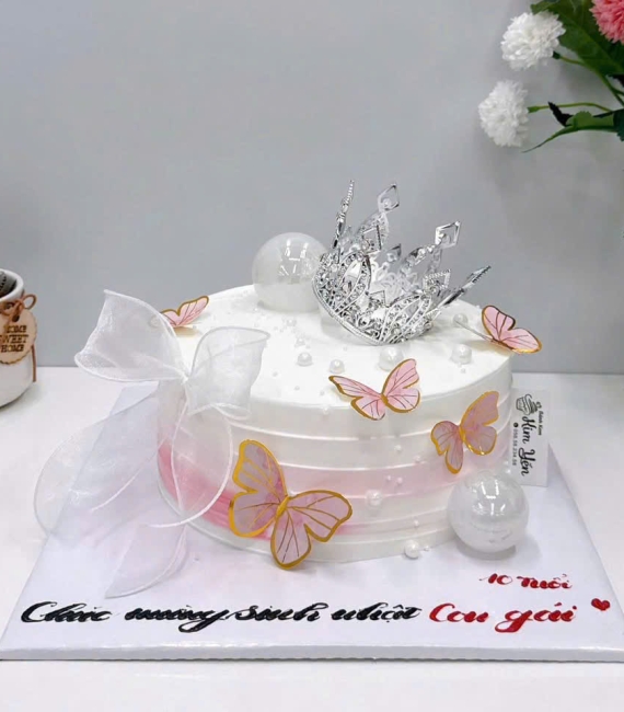 Mẫu bánh kem đẹp dành cho con gái yêu 