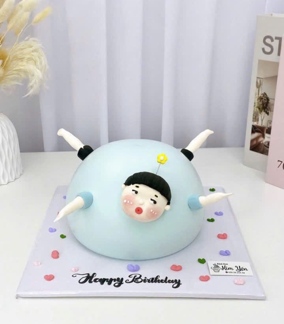 Bánh kem hàn quốc tone thổi phòng nhây bựa 