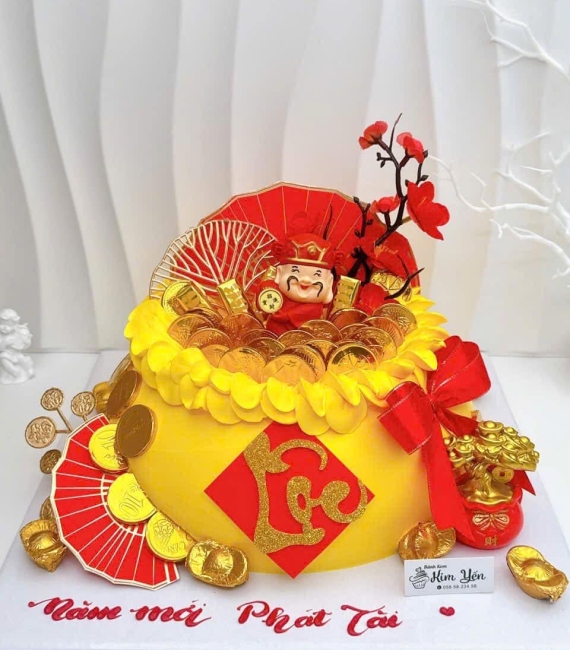 Bánh kem khai trương