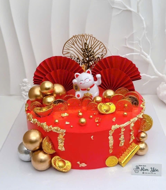 Bánh kem khai trương