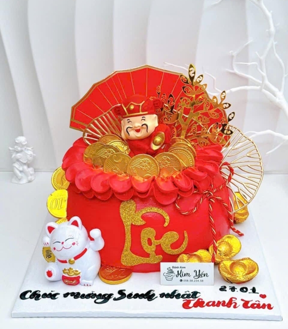 Bánh kem khai trương