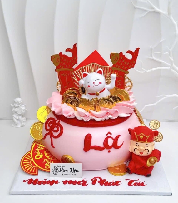 Bánh kem khai trương